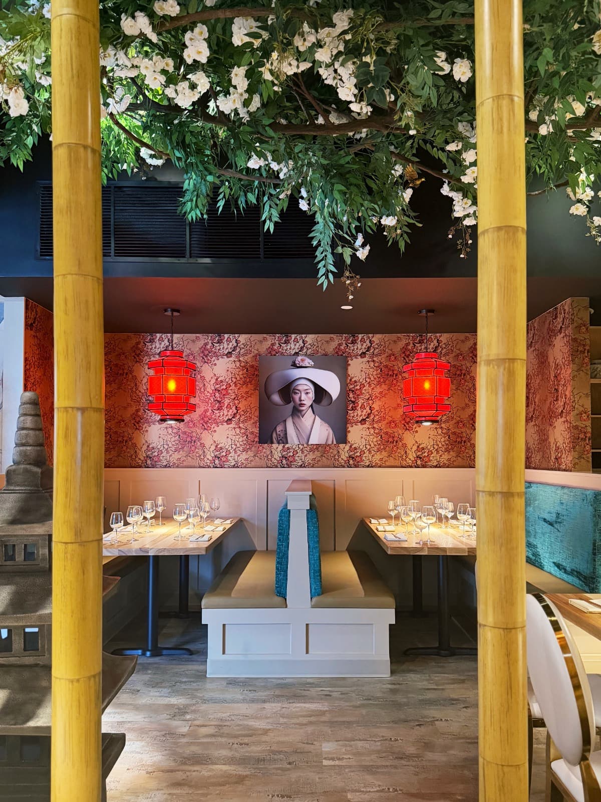 Bamboo Garden dining at Shiki