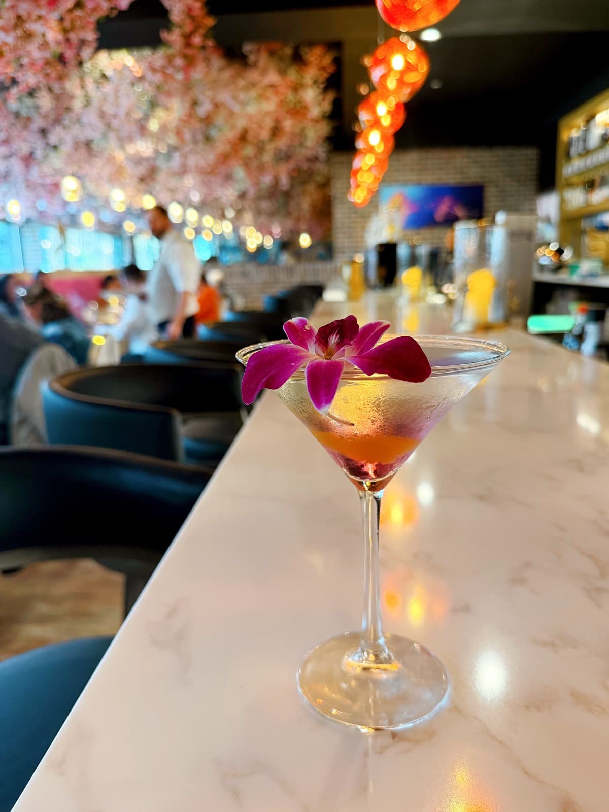Artfully plated dishes at Shiki