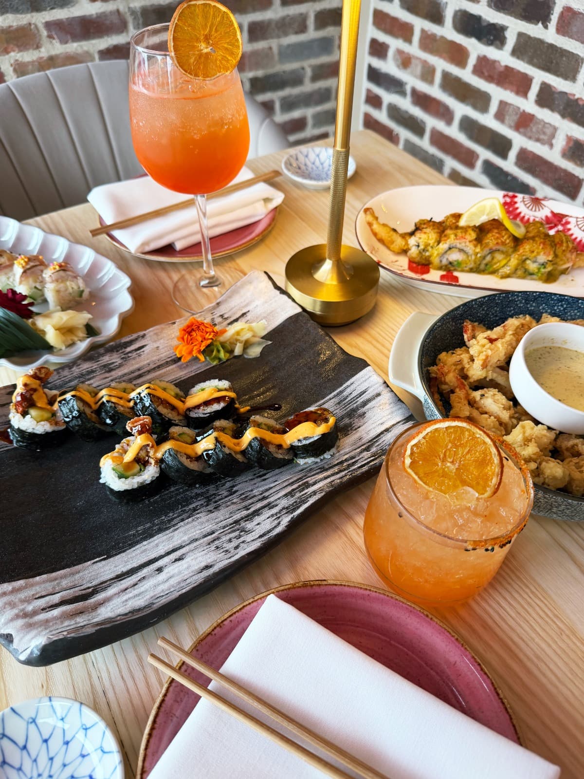 Handmade cocktails at Shiki